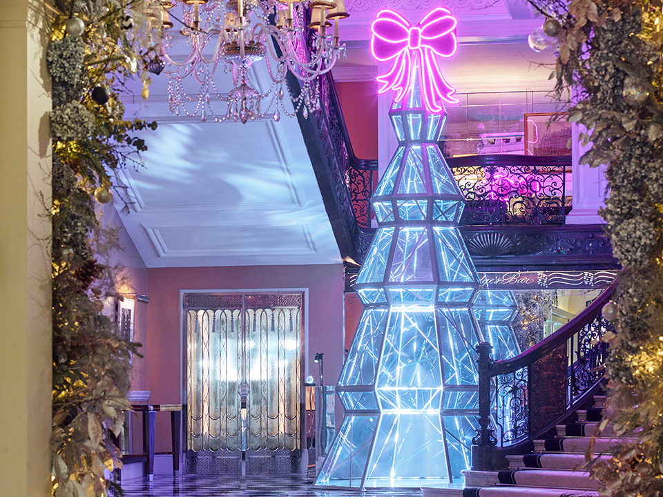 Claridge's Christmas Tree Archive: Christmas in Mayfair, London